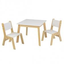 Kidkraft Kindertisch Stuhl Kombination Modernes Design In Weiss Und Natur Kindertisch Und Stuhle Kinder Tisch Und Stuhle Kindertisch