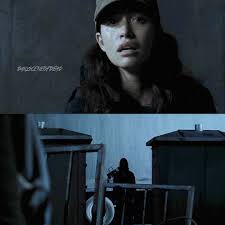 The Walking Dead Season 7 Episode 14 Full Episode Who Is In The Shadows That Rosita Sees At The Sanctuary Is It Daryl Or Dwight Christian Serrato Walking Dead Show Fear The Walking Dead Walking Dead Season