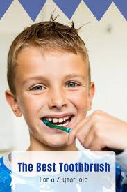 There Are So Many Different Types Of Toothbrushes Out There So What Type Is Best For Kids Find Out Here What The 7 Year Olds Brushing Teeth Childrens Health