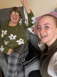 Scrabble for these ladies this afternoon ❤️