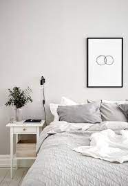 Home Tour A Pale Grey Apartment In Gothenburg These Four Walls Bedroom Inspiration Grey Gray Bedroom Walls Light Gray Bedroom