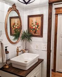 Brass accent, splashes of yellow and pastel orange let the area take a break from white dominance. The Top 73 Small Powder Room Ideas Interior Home And Design