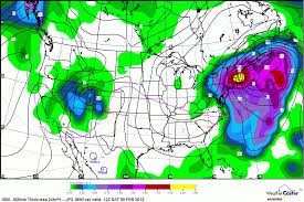 Japanese Model Also Has A Major League Nor Easter On Friday 1 5 2 Of Liquid Would Equal A Lot Of Snow This Output Japanese Models Weather Forecast Model