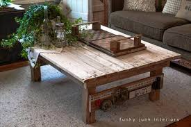 Build this multipurpose coffee table from discarded pallets. Diy Wooden Pallet Coffee Table Project 101 Pallets