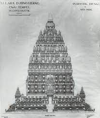 Sebuah candi tentu saja sangat identik dengan gambar relief yang dimilikinya. Old Elevation Drawing Of Candi Prambanan Source Http Digitalcollections Nypl Org Sejarah Sketsa Borobudur