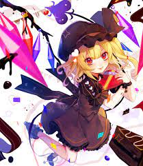 chocolet 大魔王るあえる のイラスト pixiv 東方 フランドール フランドール スカーレット 東方バレンタイン 可愛いアニメガール 東方 かわいい アニメの女の子
