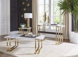Spectacular italian carrara marble top. Reviews 722738 3pc Coffee End Table Set White Marble Gold Coaster