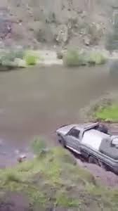 Animated Gif The Car Drove The Mouth Of The River Funny Prank Videos Kids Discover Cool Gifs