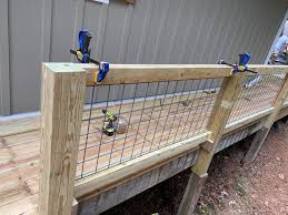 <p>for the highest level of performance and aesthetic, look to trex transcend deck boards to breathe life into your outdoor living space. Diy Hog Wire Deck Railing