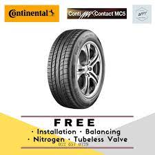Continental tyres starting from 61.30 £ ✓ find cool offers for 46550 tyres and save your money with tyres.net. Continental Maxcontact Mc5 With Installation New Tyre Tire Wpt Nippon 215 60r17 215 55r16 225 60r17 Wheel Rim 17 16 Shopee Malaysia