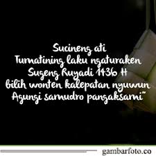 Ucapan idul fitri bahasa jawa. Kata Mutiara Idul Fitri Bahasa Jawa Quotemutiara Quotemutiara