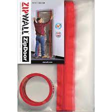 Zipwall® products are sold at numerous hardware stores and contractor tools & supply dealers including the home depot, lowe's, menards', grainger, hd supply, abatix, jon don, aramsco, colony hardware, and hazmasters. Zipwall Zds 3 Ft X 7 Ft Zipdoor Standard 206509 The Home Depot