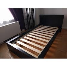 Package includes one heavy duty cross support bar from w. Ikea Malm Twin Size Bed Frame W Center Support Beam Wooden Slatted Bed Base Aptdeco