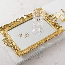 Folding laptop lap portable tray table computer bed sofa notebook breakfast desk. French European Style Antique Gold Mirror Rectangular Printed Tray Cosmetics Jewelry Storage Tray Food Tray Storage Trays Aliexpress