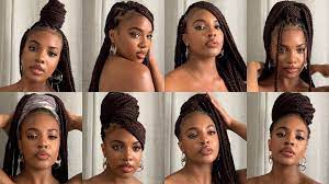 New Video 20 Ways To Style Box Braids Braided Hairstyles Updo Box Braids Hairstyles Twist Braid Hairstyles