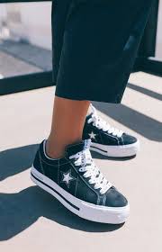 X Mademe Women S Black One Star Platform Sneakers Platform Shoes Sneakers Womens Shoes Wedges Aesthetic Shoes