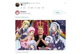Ever since elon musk posted on twitter he liked anime, the community began worshiping him as a god, who will usher in a new. Ungkap Cinta Anime Akun Twitter Elon Musk Disangka Kena Hack Hitekno Com