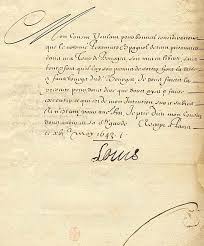 A L Ancien Regime Lettre Manuscrite De Louis Xiv French Ephemera French History Louis Xiv