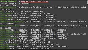 How Do You List All Packages On Linux Mint