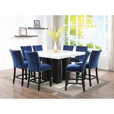 Marble And Black Counter Height Dining Table Camila Rc Willey Furniture Store In 2020 Counter Height Dining Sets Dining Room Sets Counter Height Dining Table