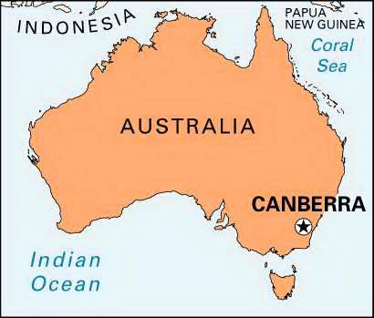 Canberra Map