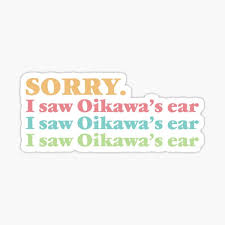 Decorate your laptops, water bottles, notebooks and windows. Oikawa Quote Gifts Merchandise Redbubble
