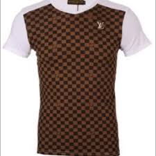 Black And White Check T Shirt Mens Louis Vuitton Mens Check T Shirt Louis Vuitton T Shirt Louis Vuitton Men Louis Vuitton Shirts