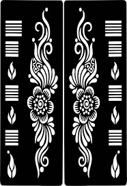 Variety Henna Temporary Tattoo Glitter Stencil Sticker Body Kelebek Dovme Modelleri Desenler Kelebek Dovmeleri