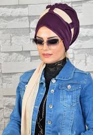 Sifon Tesettur Bone Sifon Sal Bone Sal Murdum Ekru Hazir Fularli Bone Esarp Sal Ekoseli Sal Gunluk Kiyafet