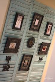 Love This Idea For Wall Decor By Cindy With Images Shutter Decor Old Shutters Decor