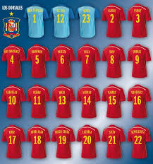 Top players spain live football scores, goals and more from tribuna.com. Spanish Football National Team Shirt Numbers For World Cup 2014 Spain Worldcup2014 Spain Football Spain National Football Team Football