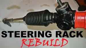 How To Rebuild A Steering Rack Youtube