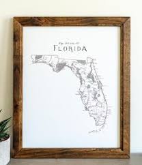Florida Lord Of Maps In 2020 Hand Drawn Map Wood Patterns Drawn Map