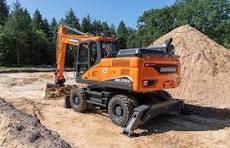 Wheeled excavators (20- to 26-tonne)
