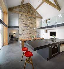 Contemporary Cat Hill Barn Conversion In Yorkshire Modern Kitchen Kitchen Interior Kitchen Design