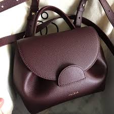 1 central compartment large enough to hold a smartphone (up to 17cm long). Polene Bags Sold Polene Numero Un Nano Burgundy Poshmark