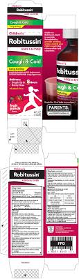 childrens robitussin cough and cold