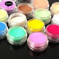 Permanently seals pvc plumbing leaks. Sk 12 Mixed Colors Acrylic Nail Art Tips Uv Gel Powder Dust 3d Diy Decoration Set Shopee Philippines