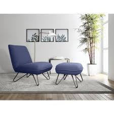 Sit pretty in our unique collection of chairs for the living room or bedroom. Strick Boltonstrick Bolton Inna Accent Chair And Ottoman Navy Dailymail