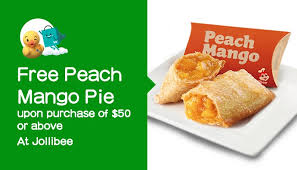 Bake the peach mango pie at 375ºf for 35 to 40 minutes, or until the fruit is bubbling up through the vents and the crust is golden brown. Jollibee Jollibee Free Peach Mango Pie Upon Purchase Of 50 Or Above Moneyback Offer