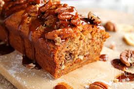 Banana Bread Aux Noix De Pecan Et Au Sirop D Erable Vegan Sirop Erable Dessert Facile Et Original Recettes Sucrees