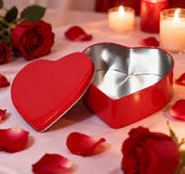Heart Shaped Metal Boxes - Elegant Packaging Solutions