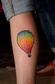 Beauty lies in simplicity' is the famous quotation which means that actual beauty of a person lies in being simple, not hot air balloon inspirational tattoo. Hot Air Balloon Tattoo By Kirtatas On Deviantart