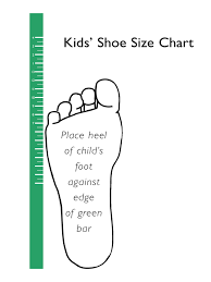 Standard Shoe Size Chart For Kids Edit Fill Sign Online