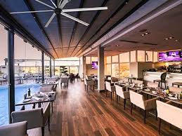 Opt Hvls Fan Restaurant In 2020 Vinyl Flooring Commercial Ceiling Fans Home