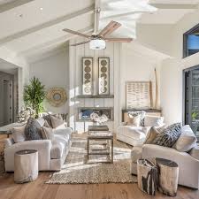 The light can be above the fan or below the fan. Prominence Home Canyon Lakes Farmhouse 52 Brushed Nickel Led Ceiling Fan Drum Light Barnwood Blades 3 Speed Remote On Sale Overstock 22344461