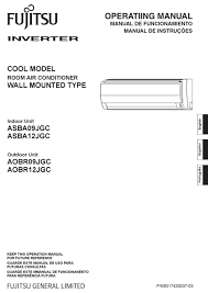 Document about fujitsu air conditioner manual ducted is available on print and digital edition. Fujitsu Asba09jgc Operatiing Manual Pdf Download Manualslib