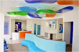 How Fun Is This Pediatric Dental Office What Kid Wouldn T Be Excited To Go To Th Pediatric Dental Office Design Hospital Interior Design Waiting Room Design