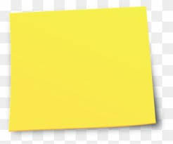 Yellow Sticky Notes Yellow Post It Note Clipart Png Download Yellow Sticky Notes Post It Notes Sticky Notes