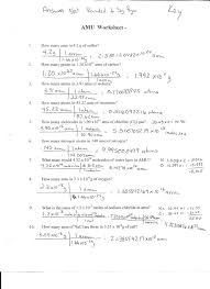 6.02 x 1023 of anything, usually atoms or molecules. Moles Molecules And Grams Worksheet Answer Key